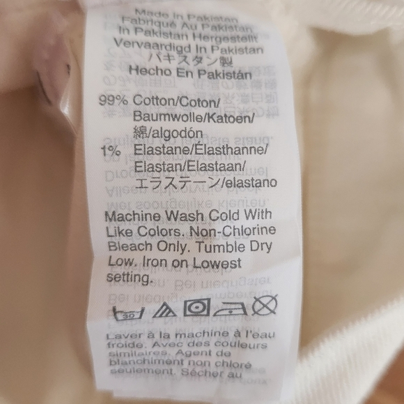 EUC J.Crew High-Rise Slim Wide Leg White Jeans, Size 30 - Picture 6 of 6